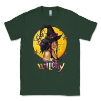 Sports Green Be Witchy Black Witch Classic Tee - texasbilliewilder