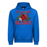Cobalt Let your heart be light Urban Hoodie - MaliasSmallBusiness