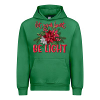 Emerald Let your heart be light Urban Hoodie - MaliasSmallBusiness