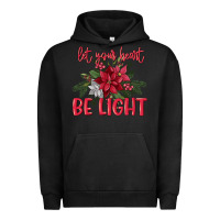 Pigment Black Let your heart be light Urban Hoodie - MaliasSmallBusiness