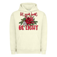 Pigment Pistachio Let your heart be light Urban Hoodie - MaliasSmallBusiness