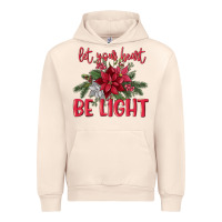 Sandshell Let your heart be light Urban Hoodie - MaliasSmallBusiness