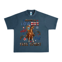 Midnight Navy american cowboy wild west free spirit Urban Heavy Tee - texasbilliewilder