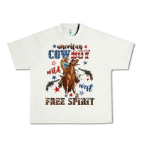 Pistachio american cowboy wild west free spirit Urban Heavy Tee - texasbilliewilder