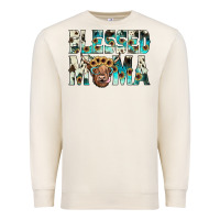 Sandshell blessed mama Premium Sweatshirt - JahusDesignShop