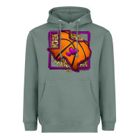 Sage leopard basketball texas map Heavyweight Hoodie - Jasminsmagicworld