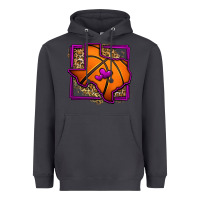 Smoke leopard basketball texas map Heavyweight Hoodie - Jasminsmagicworld