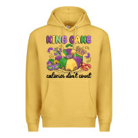 Antique Gold king cake calories don't count Premium Hoodie - MaliasSmallBusiness