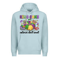 Blue Mist king cake calories don't count Premium Hoodie - MaliasSmallBusiness