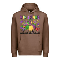 Chestnut king cake calories don't count Premium Hoodie - MaliasSmallBusiness