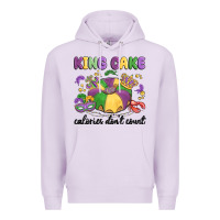 Lilac king cake calories don't count Premium Hoodie - MaliasSmallBusiness