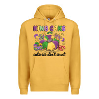 Mustard king cake calories don't count Premium Hoodie - MaliasSmallBusiness