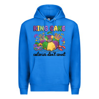 True Royal king cake calories don't count Premium Hoodie - MaliasSmallBusiness