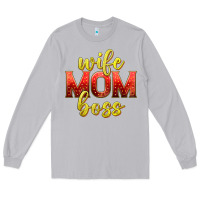 Moon Dust wife mom boss Long Sleeve Tee - texasbilliewilder