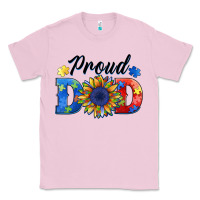 Bubblegum Pink proud dad autism Classic Tee - BarkalooDesign