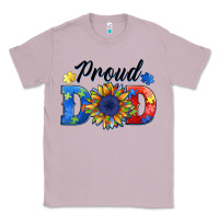 Lilac proud dad autism Classic Tee - BarkalooDesign