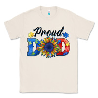 Natural proud dad autism Classic Tee - BarkalooDesign