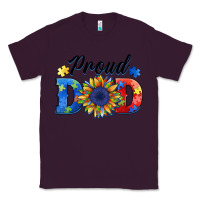 Plum proud dad autism Classic Tee - BarkalooDesign