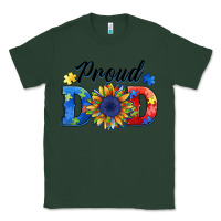 Sports Green proud dad autism Classic Tee - BarkalooDesign