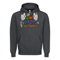 Smoke hippie halloween Zipper Hoodie - CowhideDigitalArt