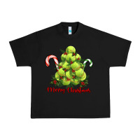 Black Merry Christmas Tennis Urban Heavy Tee - RanaPortraitStore