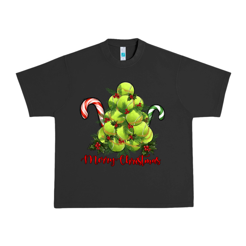 Merry Christmas Tennis Urban Heavy Tee by RanaPortraitStore | Teevron