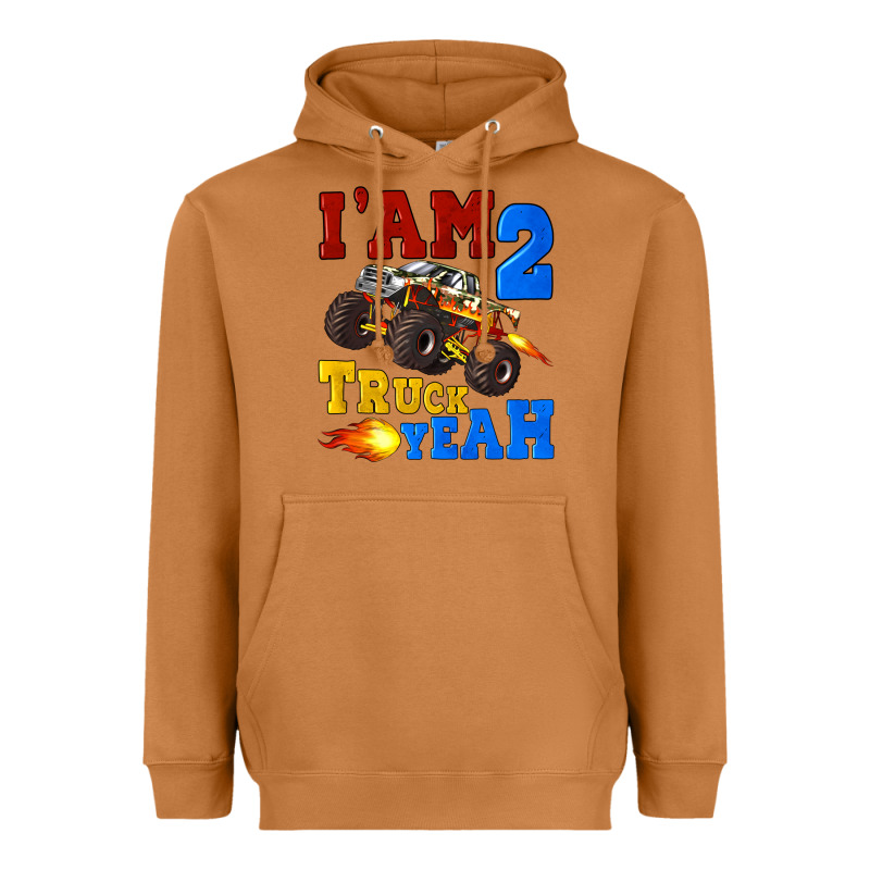 I'am Two Truck Yeah Heavyweight Hoodie by Artiststas | Teevron