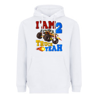 White i'am two truck yeah Heavyweight Hoodie - Artiststas