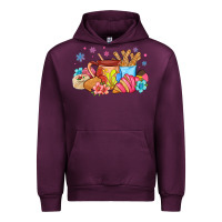 Mauve Wine mexican deserts christmas Urban Hoodie - MaliasSmallBusiness