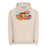 Pigment French Oak mexican deserts christmas Urban Hoodie - MaliasSmallBusiness