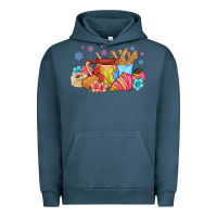Pigment Midnight Navy mexican deserts christmas Urban Hoodie - MaliasSmallBusiness
