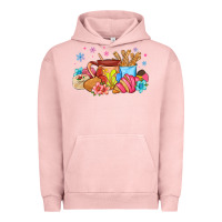 Pigment Salmon mexican deserts christmas Urban Hoodie - MaliasSmallBusiness