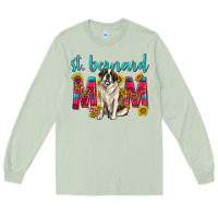 Matcha western st bernard mom Long Sleeve Tee - texasbilliewilder