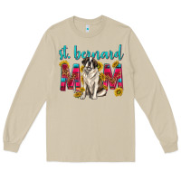Mushroom western st bernard mom Long Sleeve Tee - texasbilliewilder