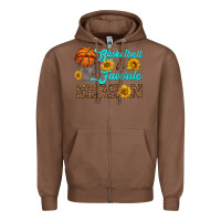 Chestnut basketball is my favorite season Zipper Hoodie - HRA Design Shop