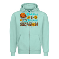 Seafoam basketball is my favorite season Zipper Hoodie - HRA Design Shop
