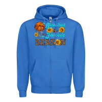 True Royal basketball is my favorite season Zipper Hoodie - HRA Design Shop
