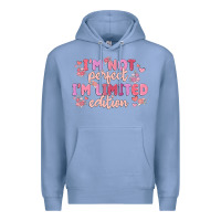 Colony Blue i'm not perfect i'm limited edition Premium Hoodie - MaliasSmallBusiness