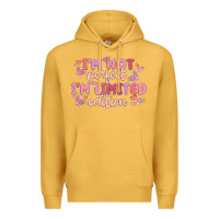 Mustard i'm not perfect i'm limited edition Premium Hoodie - MaliasSmallBusiness