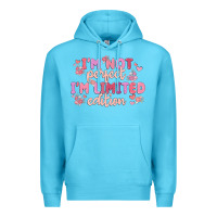 Ocean Blue i'm not perfect i'm limited edition Premium Hoodie - MaliasSmallBusiness