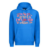 True Royal i'm not perfect i'm limited edition Premium Hoodie - MaliasSmallBusiness