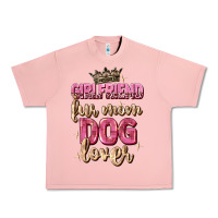 Girlfriend  Fur Mom Dog Lover Urban Heavy Tee | Teevron