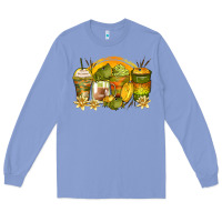 Colony Blue frog coffee cups Long Sleeve Tee - Zillion Design Studio