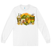 White frog coffee cups Long Sleeve Tee - Zillion Design Studio