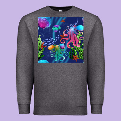 Undersea Premium Sweatshirt Designed By Bundleandbundleshop