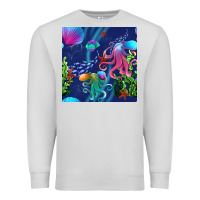 Dove Grey undersea Premium Sweatshirt - BundleAndBundleShop