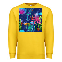 Lemon undersea Premium Sweatshirt - BundleAndBundleShop