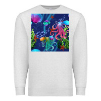 Oatmeal Heather undersea Premium Sweatshirt - BundleAndBundleShop