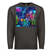 Smoke undersea Premium Sweatshirt - BundleAndBundleShop