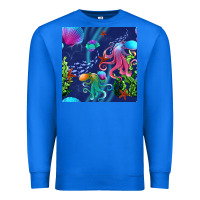 True Royal undersea Premium Sweatshirt - BundleAndBundleShop